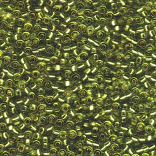 Miyuki 8/0 Rocaille Bead - 8-914 - Silver Lined Chartreuse