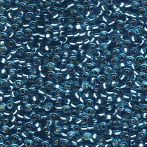 Miyuki 8/0 Rocaille Bead - 8-918 - Silver Lined Aqua