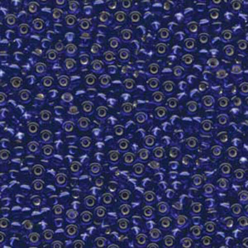 Miyuki 8/0 Rocaille Bead - 8-920 - Silver Lined Cobalt