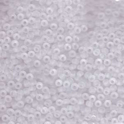 Miyuki 8/0 Rocaille Bead - 8-9131F - Matte Transparent Crystal