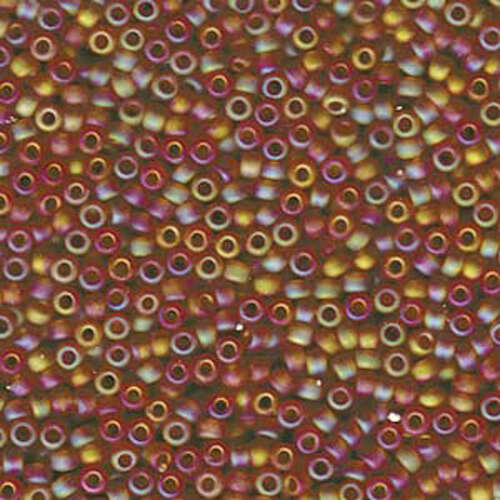 Miyuki 8/0 Rocaille Bead - 8-9133FR - Matte Transparent Topaz AB
