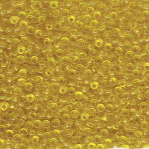 Miyuki 8/0 Rocaille Bead - 8-9136 - Transparent Yellow