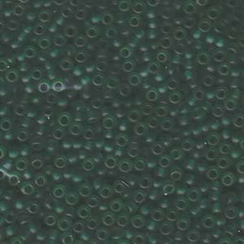 Miyuki 8/0 Rocaille Bead - 8-9147F - Matte Transparent Emerald