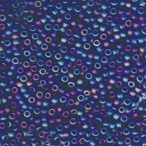 Miyuki 8/0 Rocaille Bead - 8-9149FR - Matte Transparent Capri Blue AB