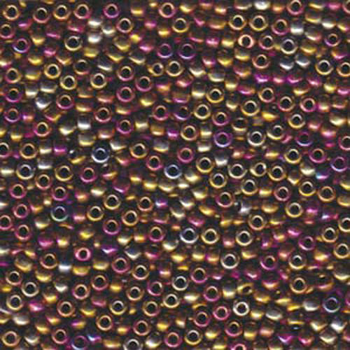 Miyuki 8/0 Rocaille Bead - 8-9188 - Metallic Purple Gold Iris