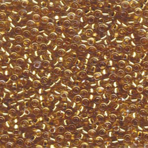 Miyuki 8/0 Rocaille Bead - 8-9195 - 24KT Gold Lined Crystal