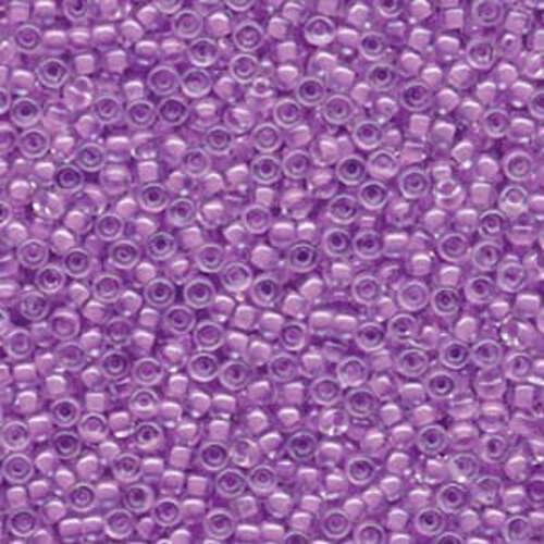 Miyuki 8/0 Rocaille Bead - 8-9222 - Orchid Lined Crystal