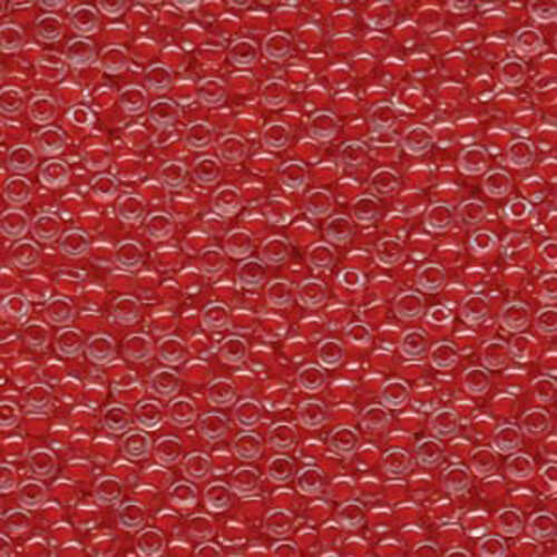 Miyuki 8/0 Rocaille Bead - 8-9226 - Dark Coral Lined Crystal