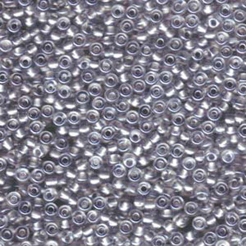 Miyuki 8/0 Rocaille Bead - 8-9242 - Sparkling Pewter Lined Crystal