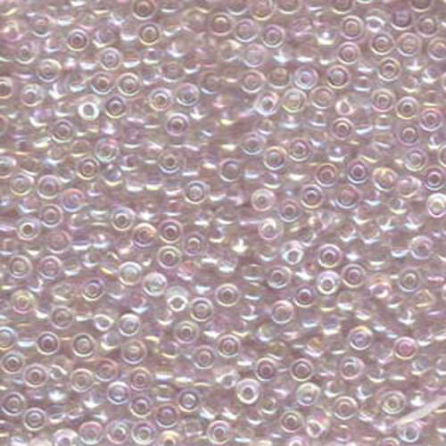 Miyuki 8/0 Rocaille Bead - 8-9265 - Transparent Pale Pink AB