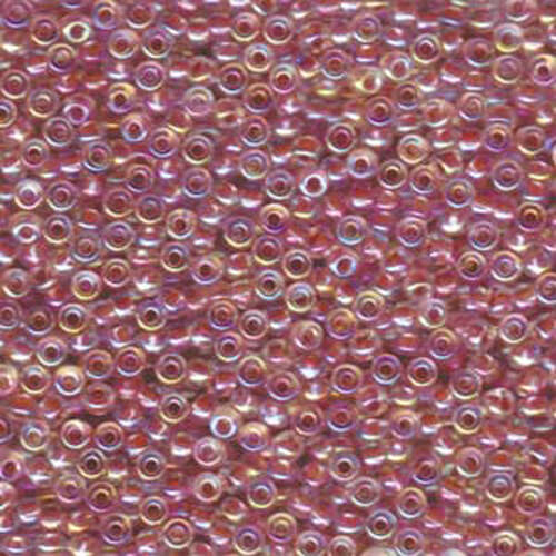 Miyuki 8/0 Rocaille Bead - 8-9275 - Dark Peach Lined Crystal AB