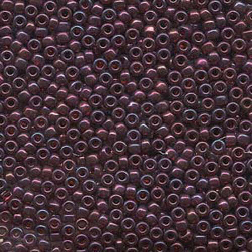 Miyuki 8/0 Rocaille Bead - 8-9313 - Cranberry Gold Luster