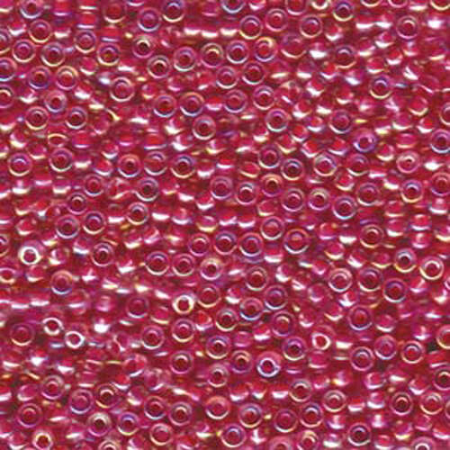 Miyuki 8/0 Rocaille Bead - 8-9355 - Hot Pink Lined Crystal AB