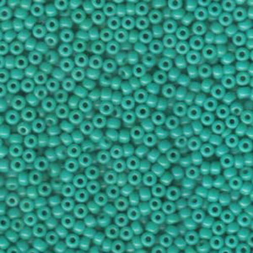 Miyuki 8/0 Rocaille Bead - 8-9412 - Opaque Turquoise Green