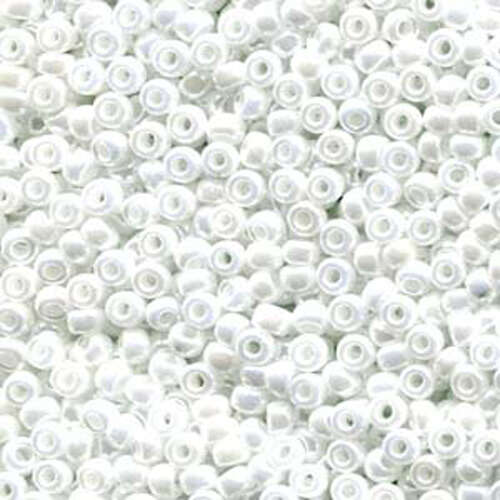 Miyuki 8/0 Rocaille Bead - 8-9420 - White Pearl Ceylon