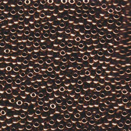 Miyuki 8/0 Rocaille Bead - 8-9457 - Metallic Dark Bronze