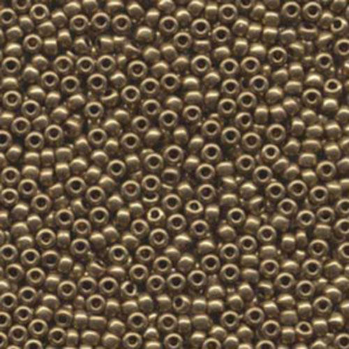 Miyuki 8/0 Rocaille Bead - 8-9457L - Metallic Light Bronze