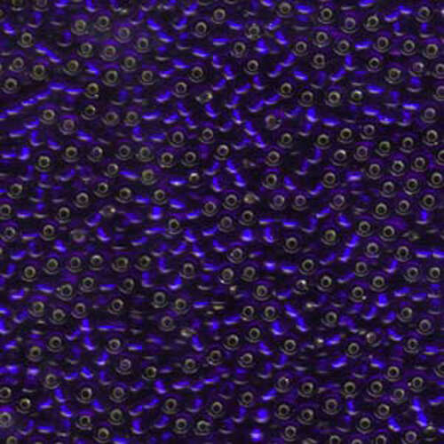 Miyuki 8/0 Rocaille Bead - 8-9709 - Silver Lined Dark Sapphire