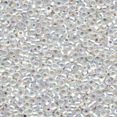 Miyuki 8/0 Rocaille Bead - 8-91001 - Silver Lined Crystal AB