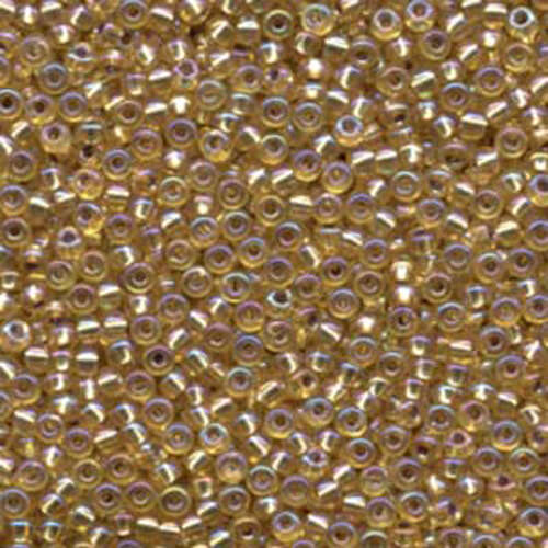Miyuki 8/0 Rocaille Bead - 8-91003 - Silver Lined Gold AB
