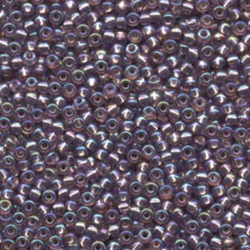 Miyuki 8/0 Rocaille Bead - 8-91012 - Silver Lined Smoky Amethyst AB