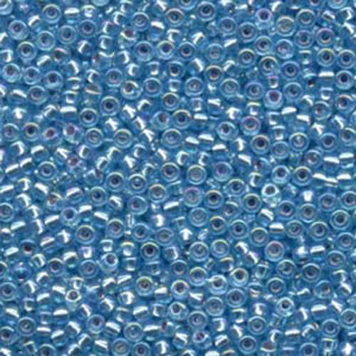 Miyuki 8/0 Rocaille Bead - 8-91018 - Silver Lined Aqua AB