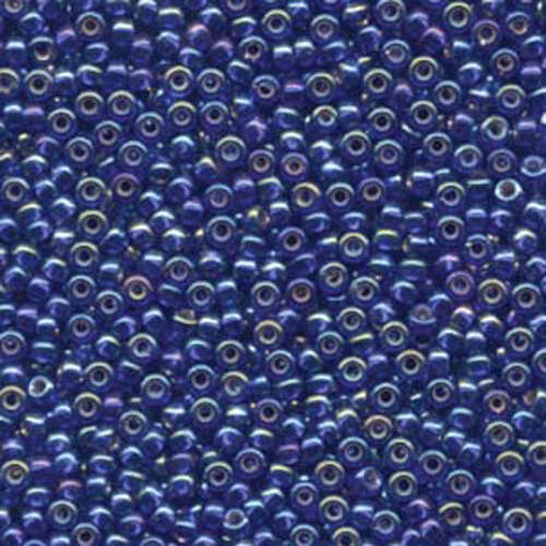 Miyuki 8/0 Rocaille Bead - 8-91020 - Silver Lined Cobalt AB