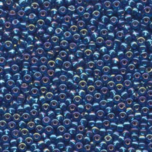 Miyuki 8/0 Rocaille Bead - 8-91025 - Silver Lined Capri Blue AB