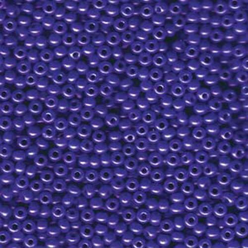 Miyuki 8/0 Rocaille Bead - 8-91477 - Opaque Dyed Bright Purple