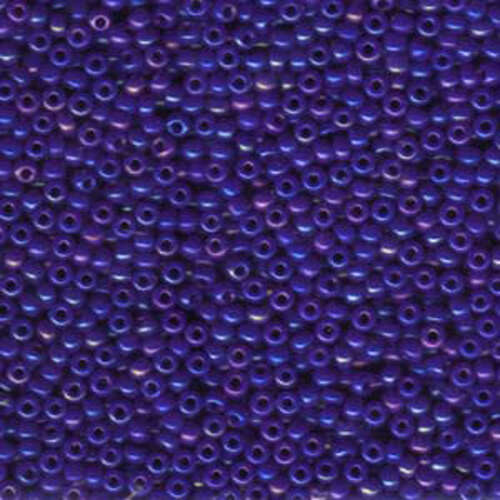 Miyuki 8/0 Rocaille Bead - 8-91945 - Opaque Cobalt Blue Luster