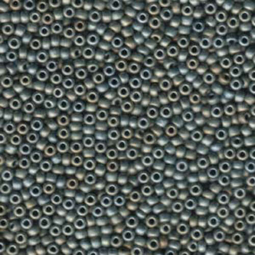Miyuki 8/0 Rocaille Bead - 8-92002 - Matte Metallic Grey