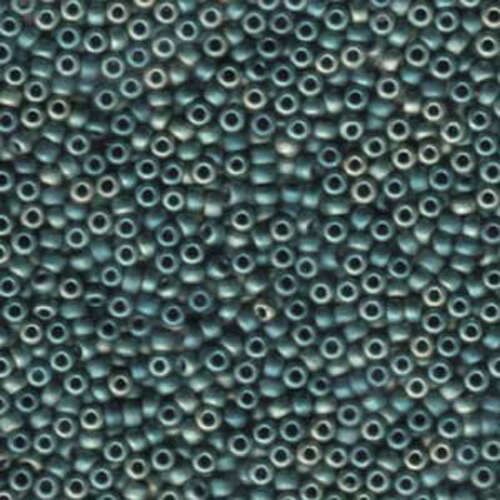 Miyuki 8/0 Rocaille Bead - 8-92008 - Matte Metallic Patina Iris