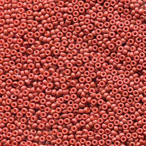 Miyuki 8/0 Rocaille Bead - 8-92315 - Matte Burnt Sienna