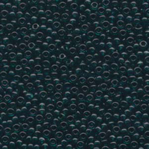 Miyuki 8/0 Rocaille Bead - 8-92406 - Transparent Dark Teal