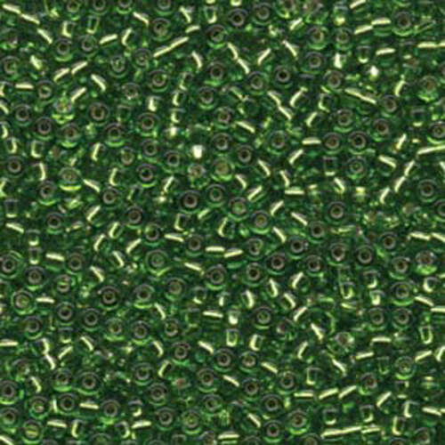 Miyuki 8/0 Rocaille Bead - 8-92423 - Silver Lined Lime