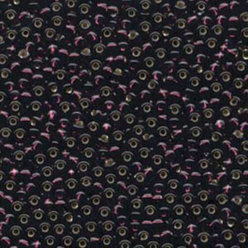Miyuki 8/0 Rocaille Bead - 8-92428 - Silver Lined Extra Dark Smoky Amethyst