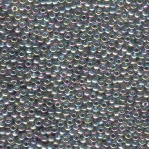 Miyuki 8/0 Rocaille Bead - 8-92440 - Transparent Grey Iris