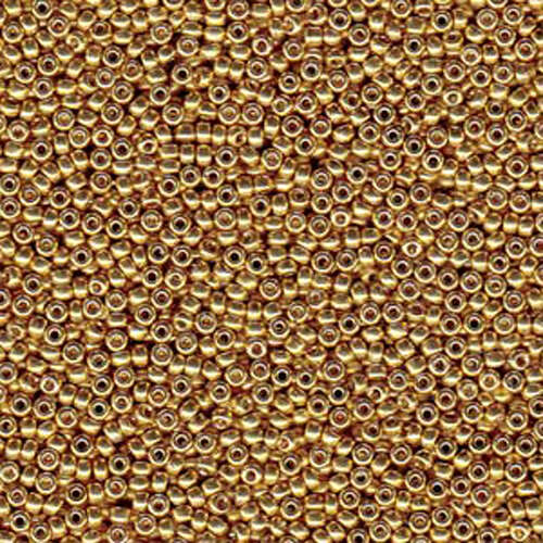 Miyuki 8/0 Rocaille Bead - 8-94202 - Duracoat Galvanized Gold