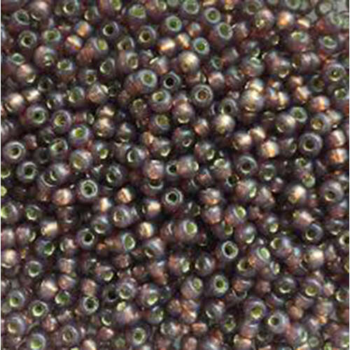 Miyuki 8/0 Rocaille Bead - 8-94249 - Duracoat Silver Lined Dyed Rose Bronze