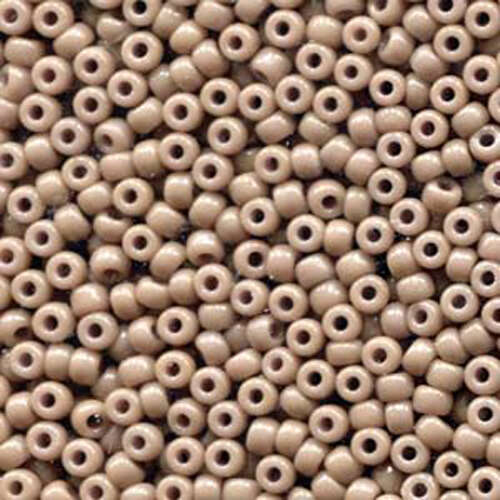 Miyuki 8/0 Rocaille Bead - 8-94455 - Duracoat Opaque Dyed Grey