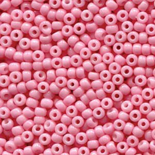 Miyuki 8/0 Rocaille Bead - 8-94466 - Duracoat Opaque Dyed Ballerina
