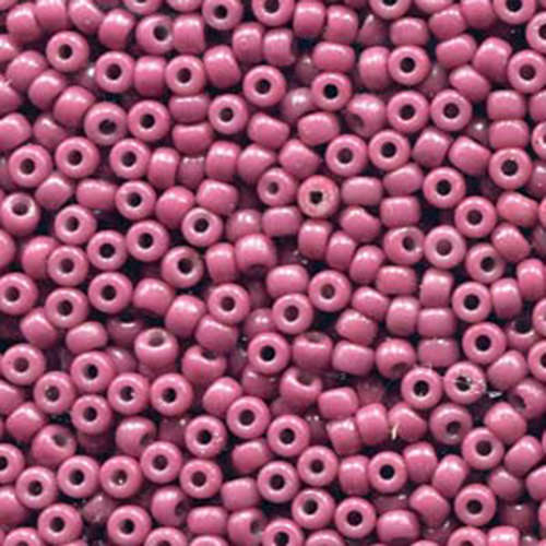 Miyuki 8/0 Rocaille Bead - 8-94468 - Duracoat Opaque Dyed Violet