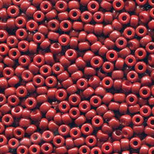 Miyuki 8/0 Rocaille Bead - 8-94470 - Duracoat Opaque Dyed Brick