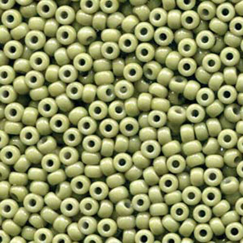 Miyuki 8/0 Rocaille Bead - 8-94474 - Duracoat Opaque Dyed Forest