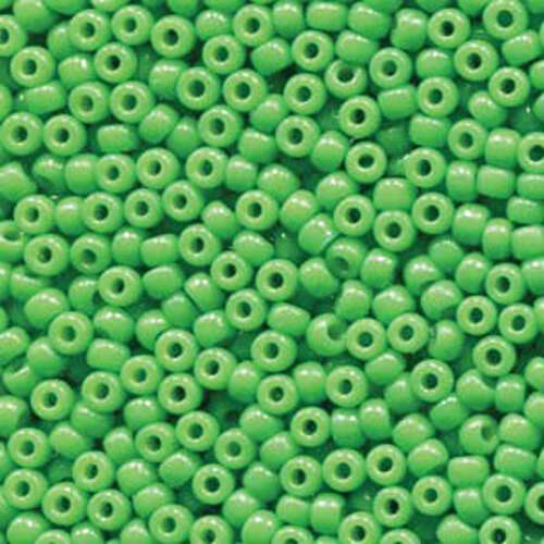 Miyuki 8/0 Rocaille Bead - 8-94476 - Duracoat Opaque Dyed Grass