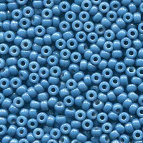 Miyuki 8/0 Rocaille Bead - 8-94485 - Duracoat Opaque Dyed Dark Blue