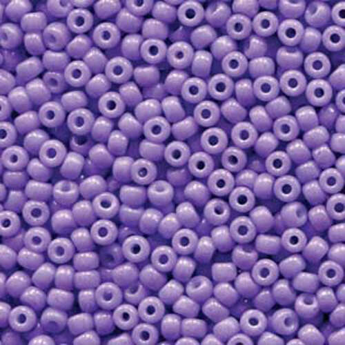 Miyuki 8/0 Rocaille Bead - 8-94488 - Duracoat Opaque Dyed Pale Purple