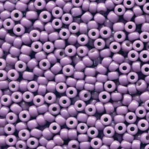 Miyuki 8/0 Rocaille Bead - 8-94489 - Duracoat Opaque Dyed Purple