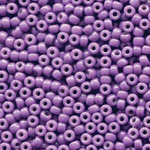 Miyuki 8/0 Rocaille Bead - 8-94490 - Duracoat Opaque Dyed Dark Purple