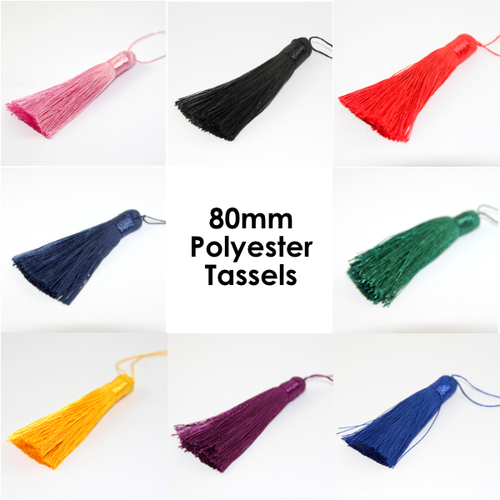 80mm Polyester Tassel